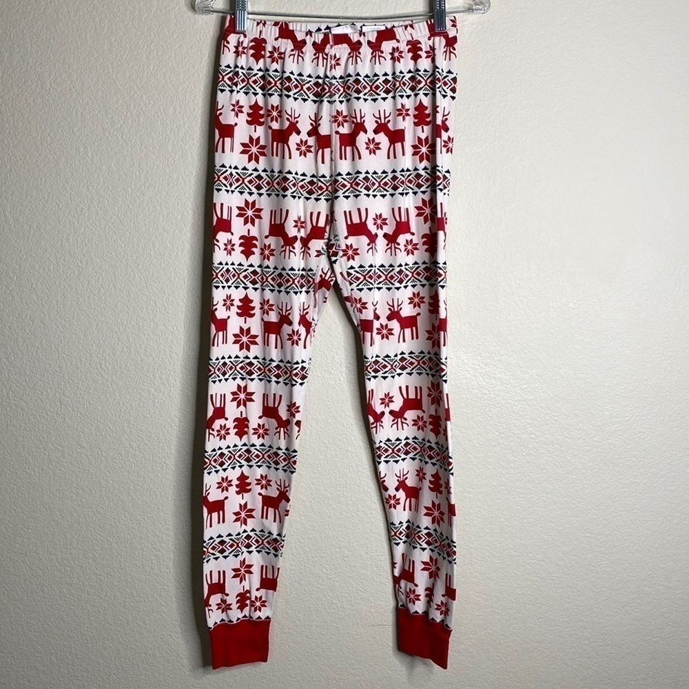 Hanna Andersson reindeer pajama bottoms women’s medium